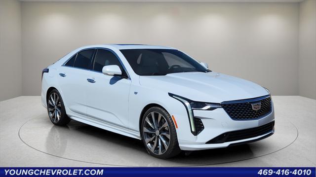 used 2021 Cadillac CT4 car, priced at $32,000