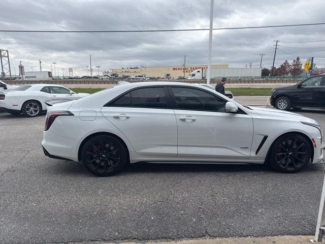 used 2022 Cadillac CT4-V car, priced at $55,000