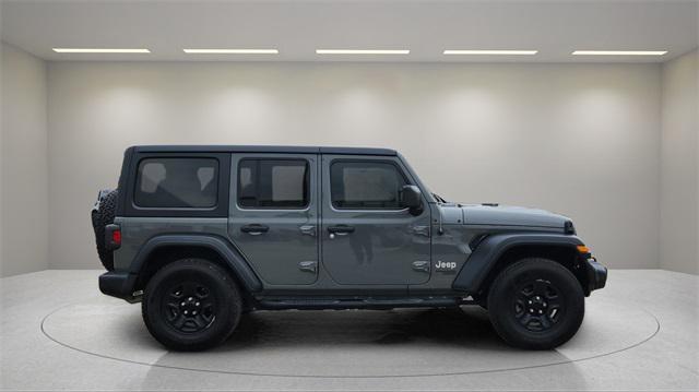 used 2020 Jeep Wrangler Unlimited car, priced at $24,500