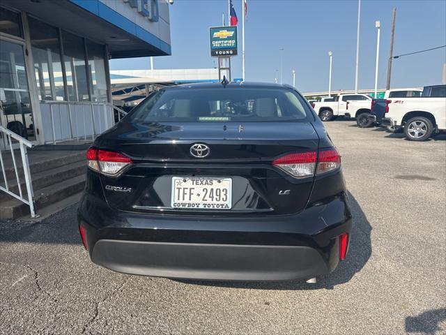 used 2023 Toyota Corolla car, priced at $21,500