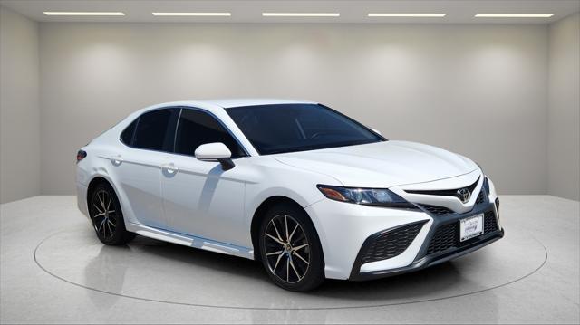 used 2022 Toyota Camry car, priced at $19,500