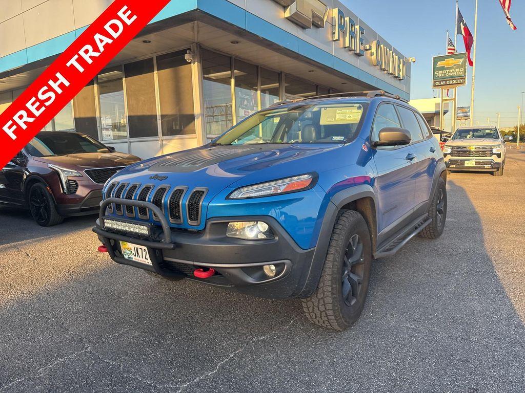 used 2018 Jeep Cherokee car, priced at $19,869