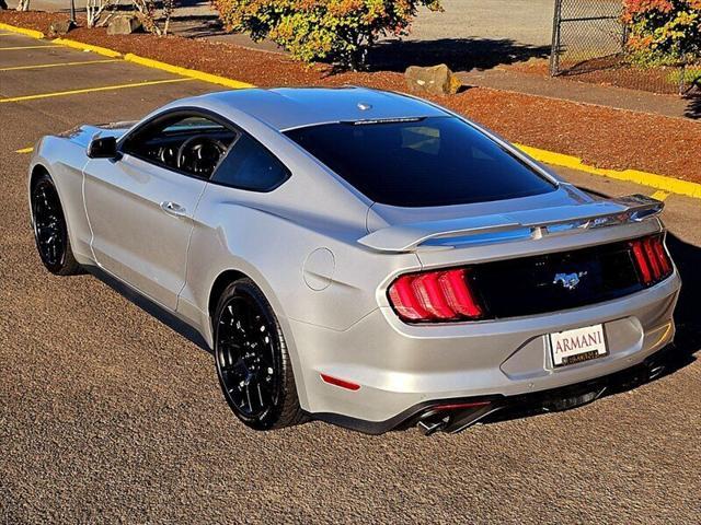 used 2018 Ford Mustang car, priced at $21,900