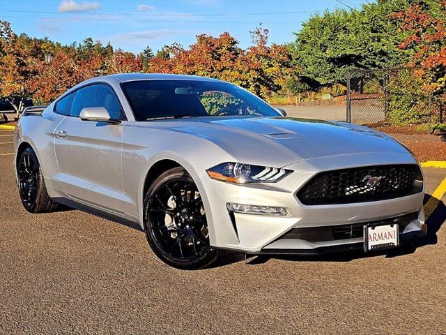 used 2018 Ford Mustang car, priced at $21,900