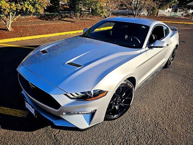 used 2018 Ford Mustang car, priced at $21,900