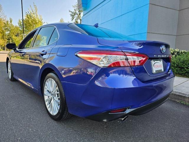 used 2018 Toyota Camry Hybrid car, priced at $34,900
