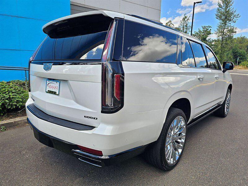 used 2023 Cadillac Escalade ESV car, priced at $95,900