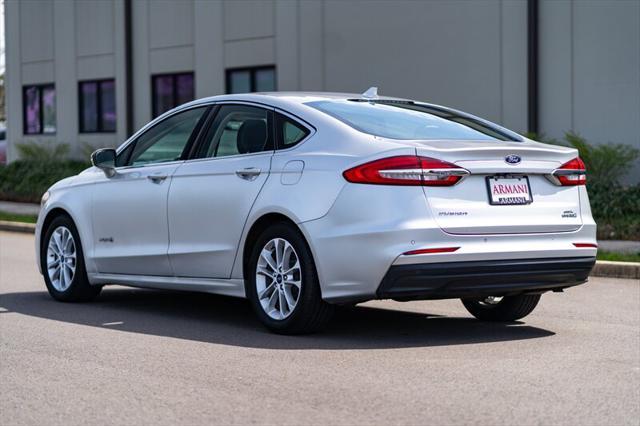 used 2019 Ford Fusion Hybrid car, priced at $14,895