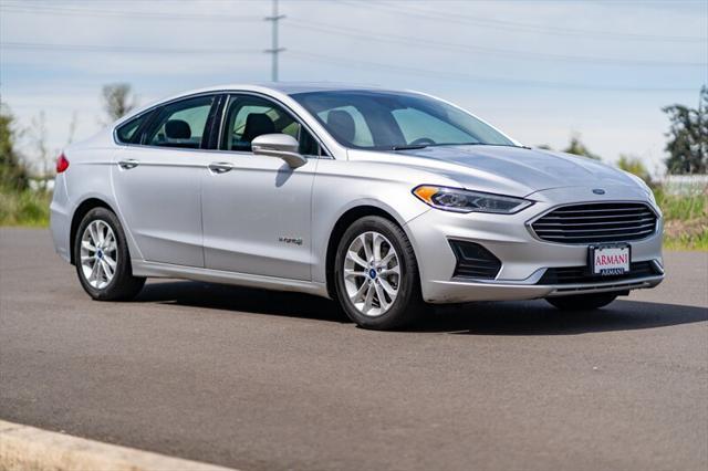 used 2019 Ford Fusion Hybrid car, priced at $14,895