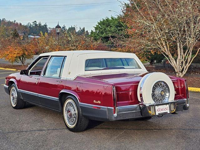 used 1989 Cadillac DeVille car, priced at $24,900