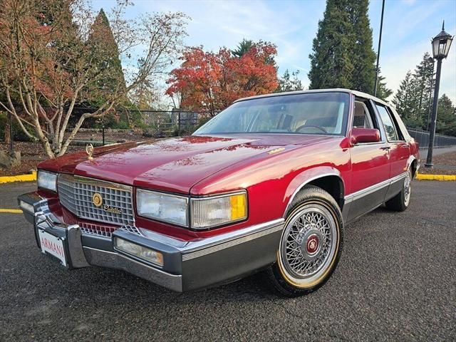 used 1989 Cadillac DeVille car, priced at $24,900