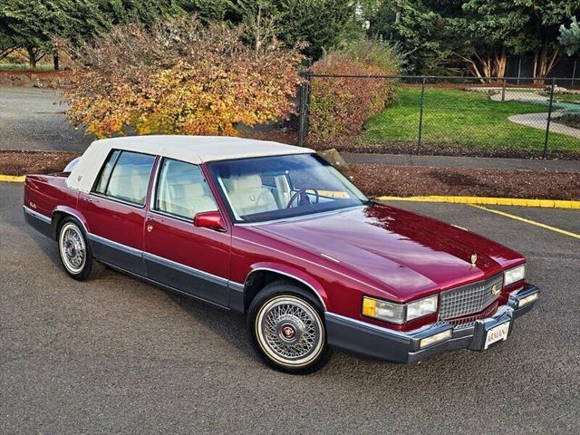 used 1989 Cadillac DeVille car, priced at $24,900