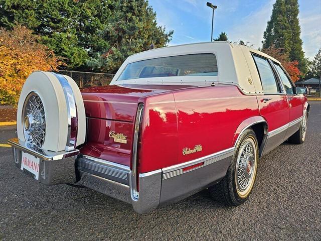 used 1989 Cadillac DeVille car, priced at $24,900