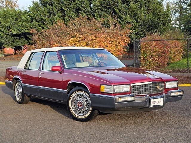 used 1989 Cadillac DeVille car, priced at $24,900