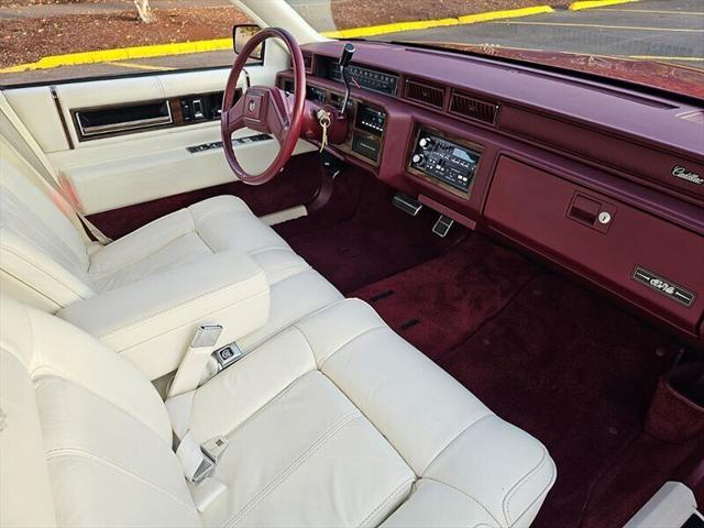 used 1989 Cadillac DeVille car, priced at $24,900