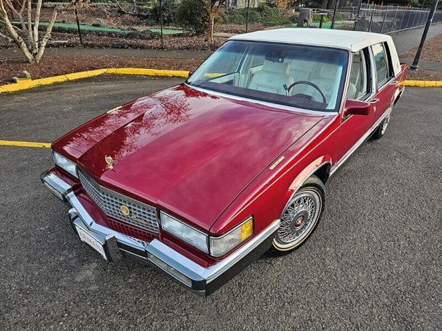 used 1989 Cadillac DeVille car, priced at $24,900