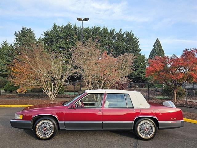 used 1989 Cadillac DeVille car, priced at $24,900