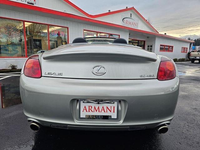 used 2003 Lexus SC 430 car, priced at $20,900