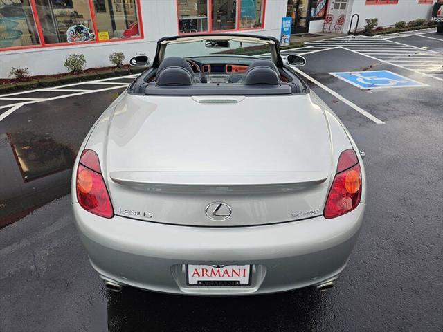 used 2003 Lexus SC 430 car, priced at $20,900