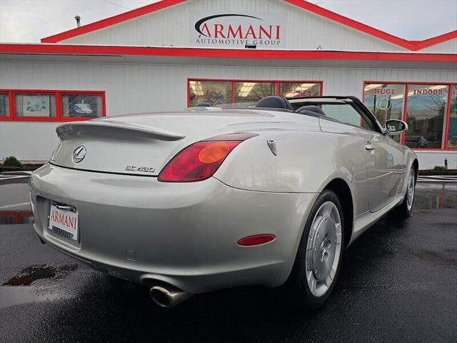 used 2003 Lexus SC 430 car, priced at $20,900