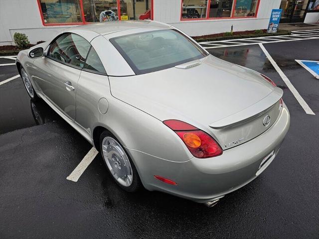 used 2003 Lexus SC 430 car, priced at $20,900