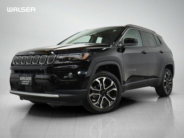 used 2022 Jeep Compass car, priced at $23,998