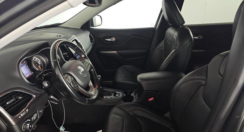 used 2021 Jeep Cherokee car, priced at $22,000