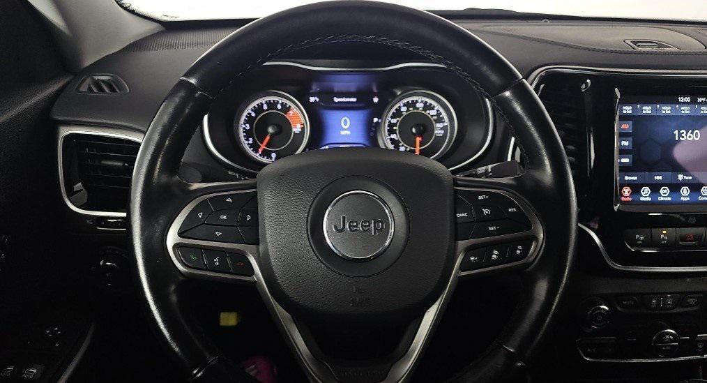 used 2021 Jeep Cherokee car, priced at $22,000