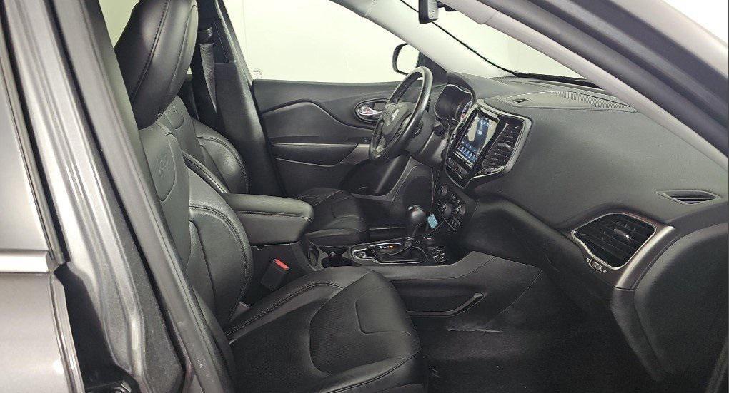 used 2021 Jeep Cherokee car, priced at $22,000