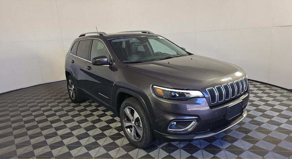 used 2021 Jeep Cherokee car, priced at $22,000
