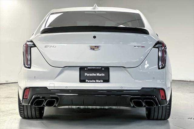 used 2022 Cadillac CT4-V car, priced at $58,881