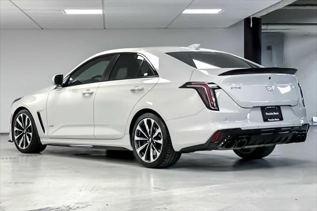 used 2022 Cadillac CT4-V car, priced at $58,881