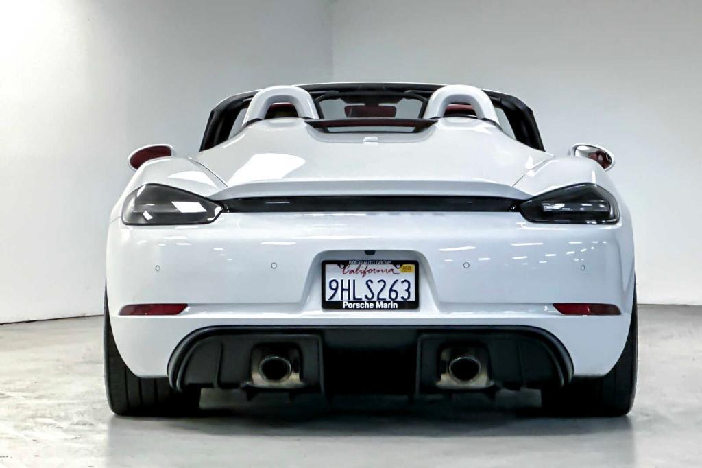 used 2022 Porsche 718 Spyder car, priced at $124,891