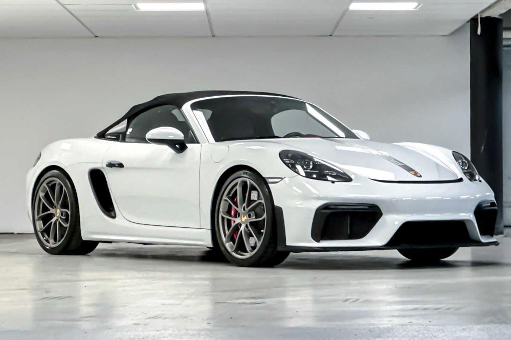 used 2022 Porsche 718 Spyder car, priced at $124,891