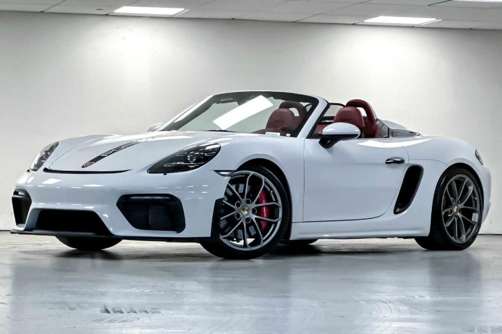 used 2022 Porsche 718 Spyder car, priced at $124,891