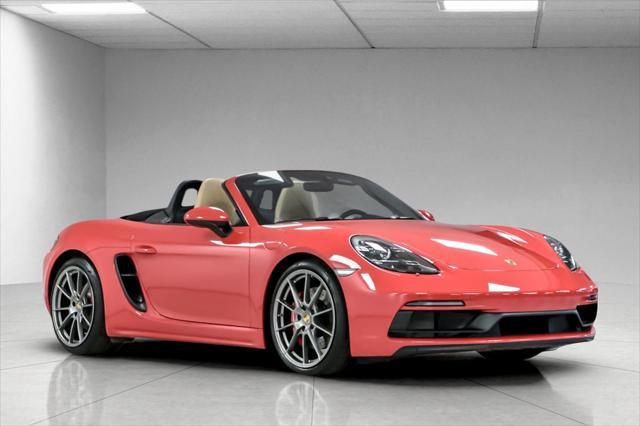 used 2021 Porsche 718 Boxster car, priced at $98,551