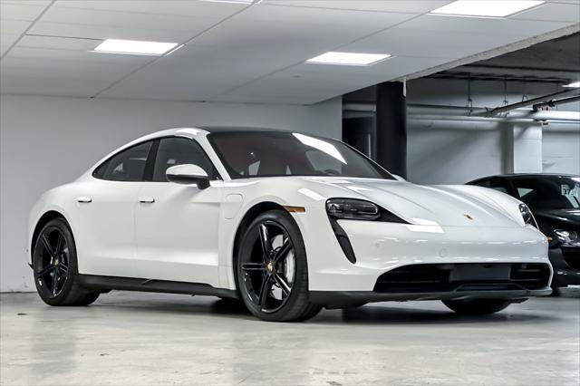 used 2022 Porsche Taycan car, priced at $77,691