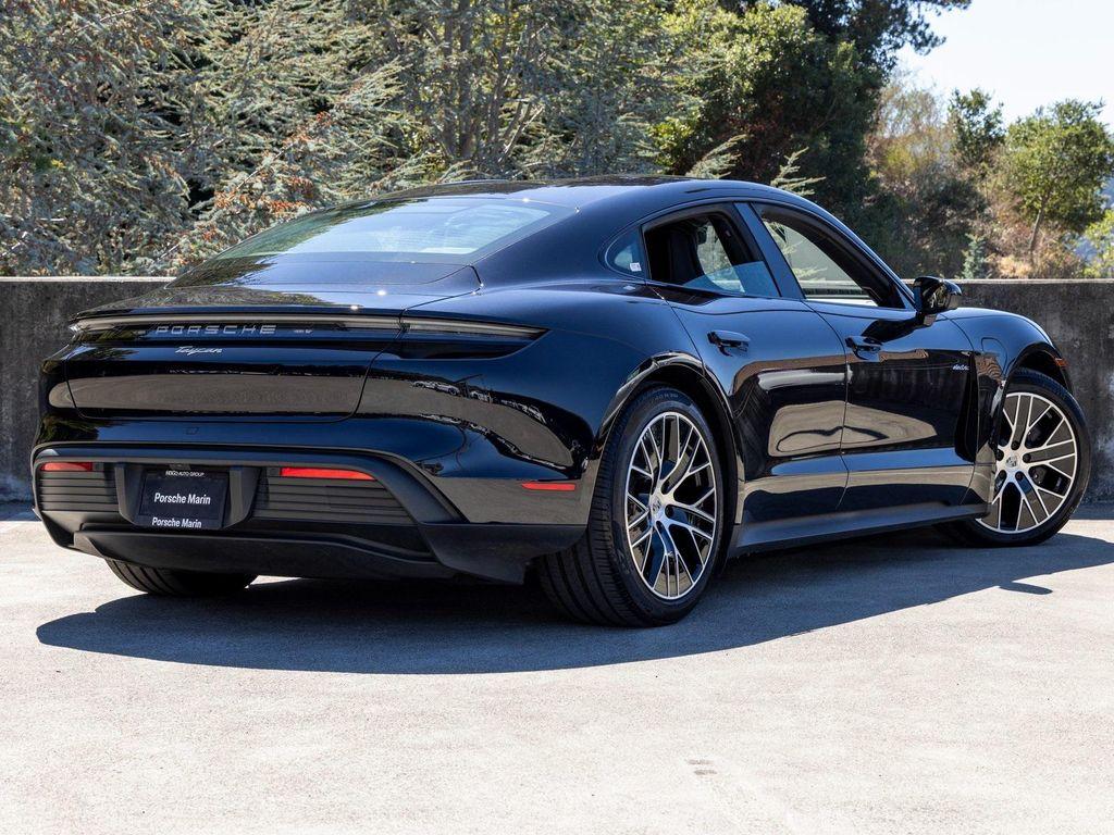 used 2025 Porsche Taycan car, priced at $96,999