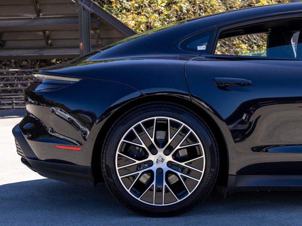 used 2025 Porsche Taycan car, priced at $96,999