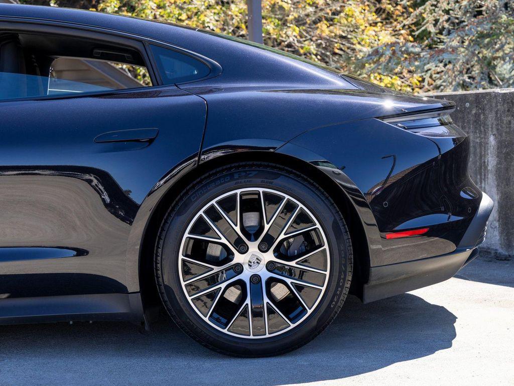 used 2025 Porsche Taycan car, priced at $96,999