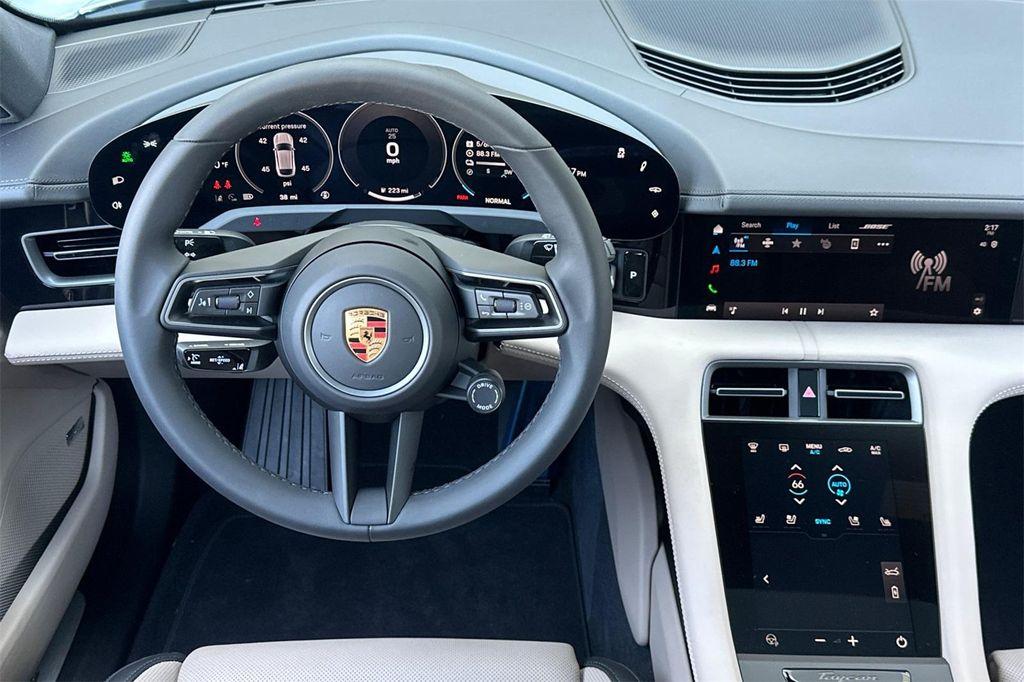 new 2025 Porsche Taycan car, priced at $131,615