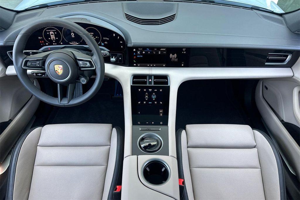 new 2025 Porsche Taycan car, priced at $131,615
