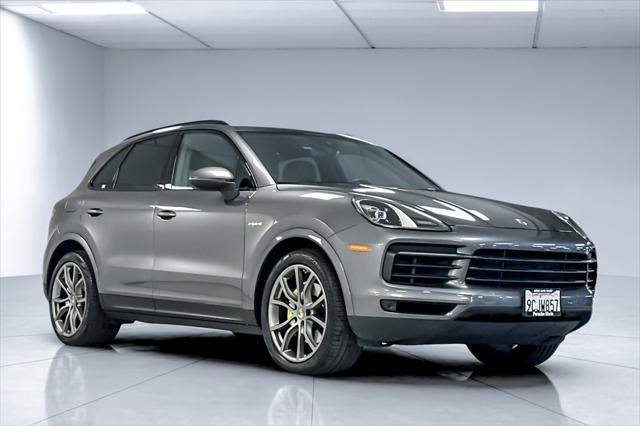 used 2022 Porsche Cayenne E-Hybrid car, priced at $75,881