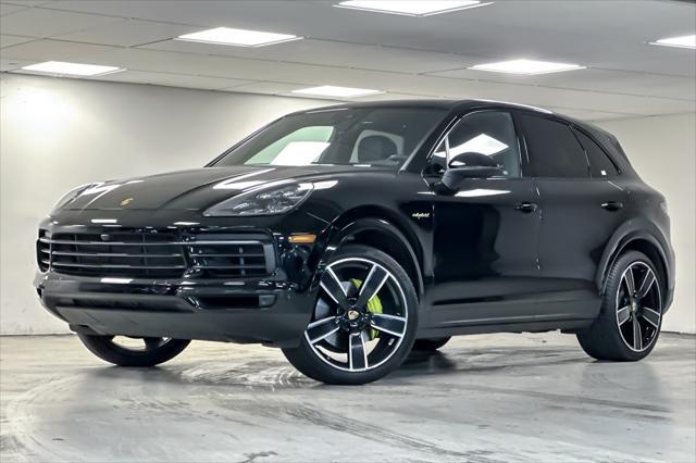 used 2021 Porsche Cayenne E-Hybrid car, priced at $71,400