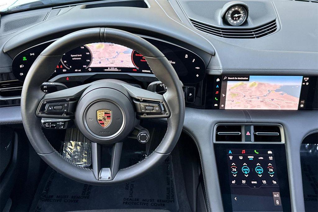 new 2025 Porsche Taycan car, priced at $127,675