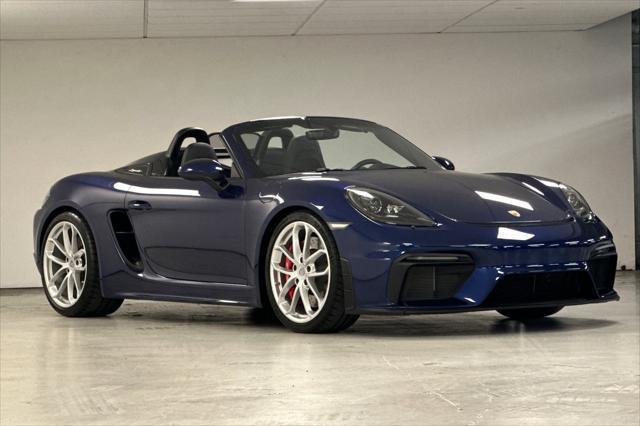 used 2020 Porsche 718 Spyder car, priced at $123,413