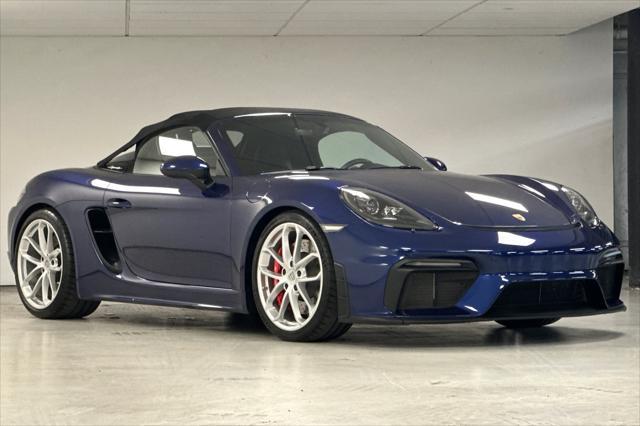 used 2020 Porsche 718 Spyder car, priced at $123,413