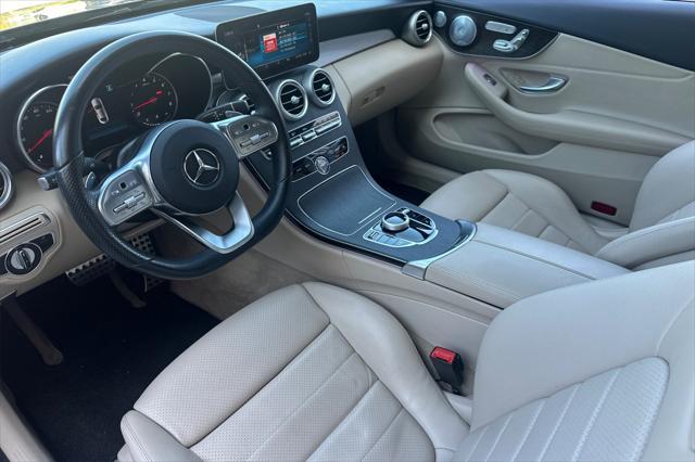 used 2019 Mercedes-Benz C-Class car, priced at $26,881