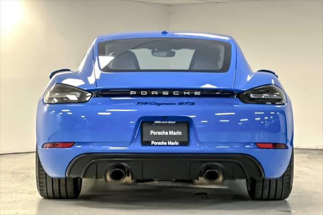 used 2023 Porsche 718 Cayman car, priced at $106,881