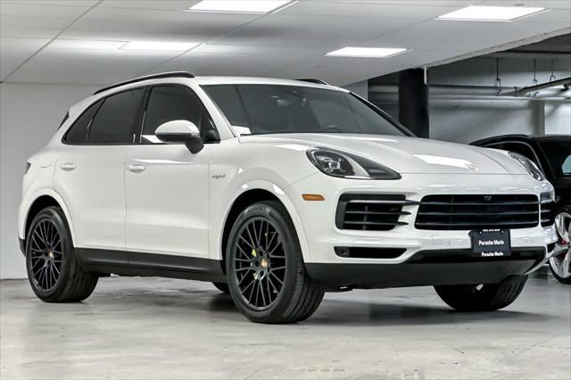 used 2021 Porsche Cayenne E-Hybrid car, priced at $66,881